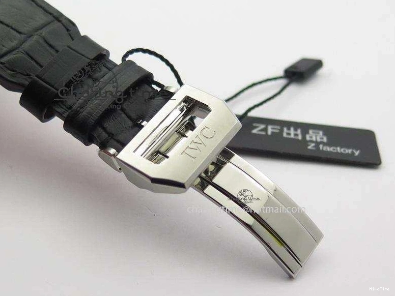 MIROTIME 0428 RelaxedFit Big Pilot Real PR IW500435 “Muhammad Ali” ZF Best Edition On Black Leather Strap A 7295